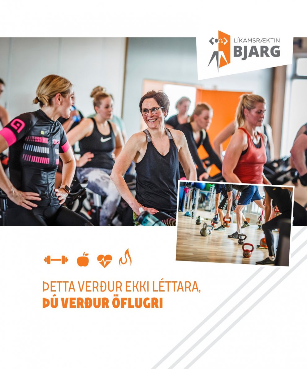 Upplýsingabæklingur Líkamsræktarinnar Bjargs