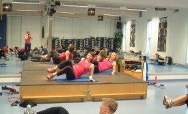 Kannski tekur hún uppáhaldsplankann?