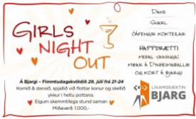 Girls night out - fim 28.júlí