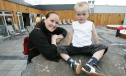 Júlía og Kári Steinn