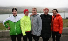 12 sveitir í maraþonboðhlaupinu