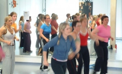 Allir í dansfíling