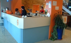 Skyrbarinn kominn niður!