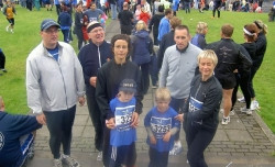 Hluti hlauparanna frá Akureyri