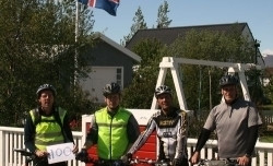 Kapparnir 4 sem kláruðu 100km