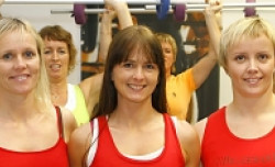 Birgitta, Anna og Jóna kenna Pumpið